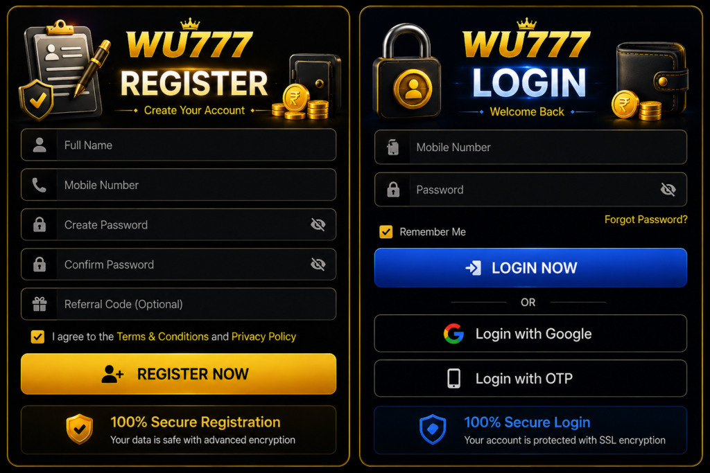 Login and Registered