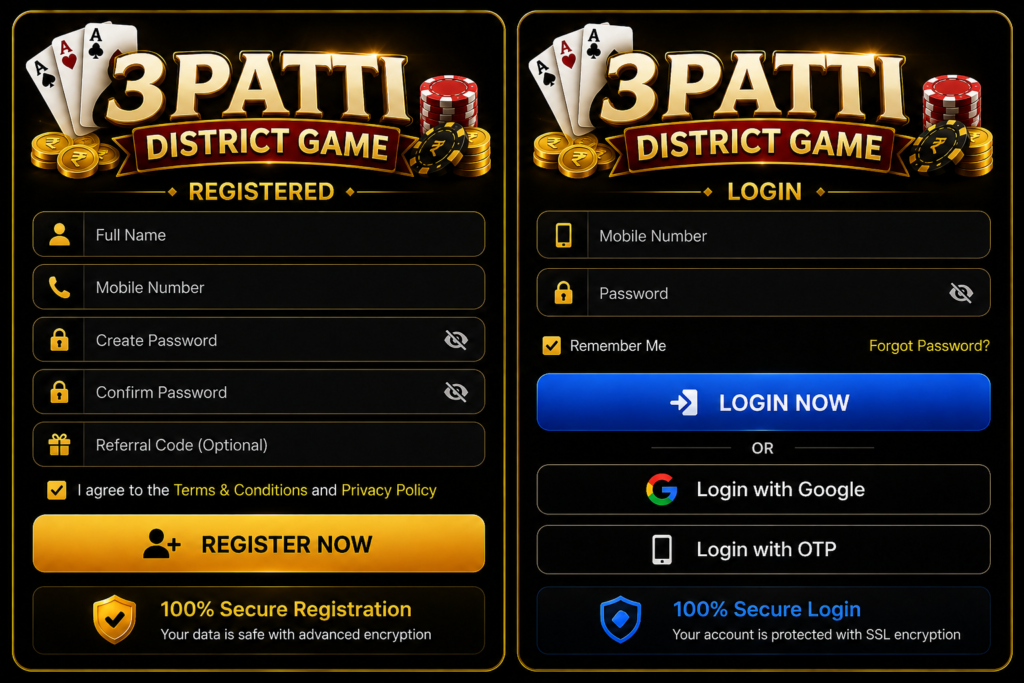 Registered and Login App