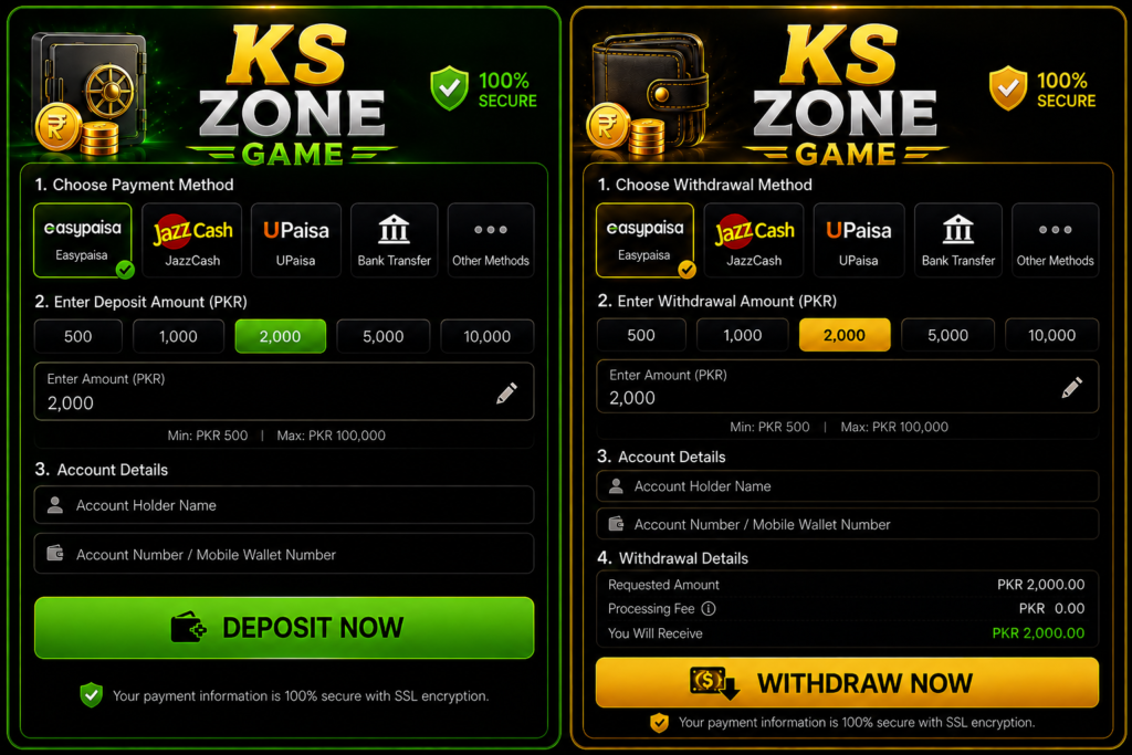 Deposit and Withdrawal App
