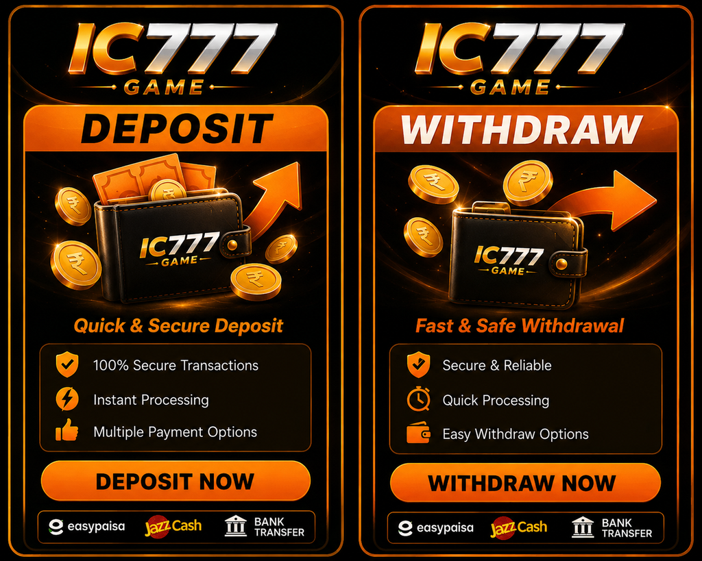 Deposit and Withdrawal IC777 APK