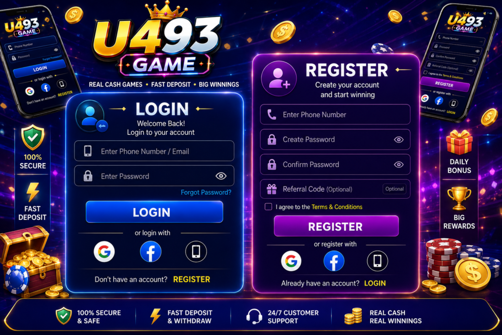 Registered and Login