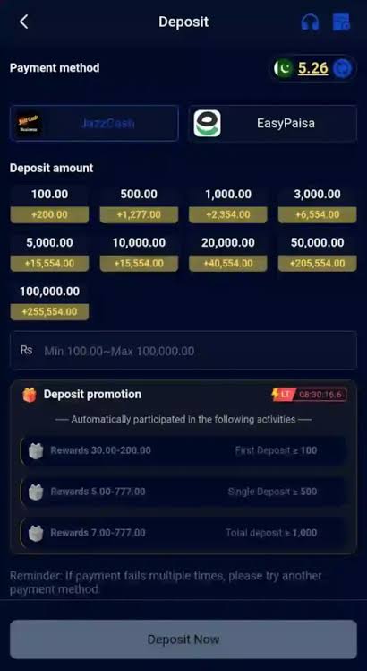 Deposit