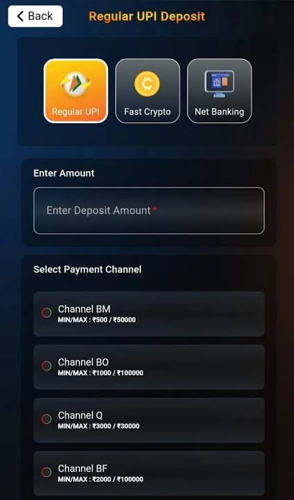 Deposit Winpaisa