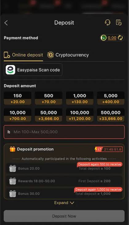 Deposit