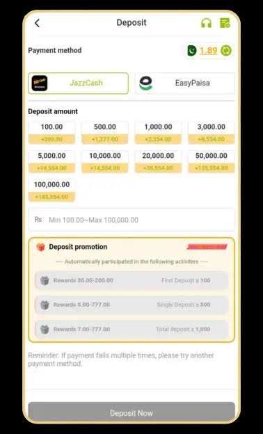 Vh777 Game Deposit
