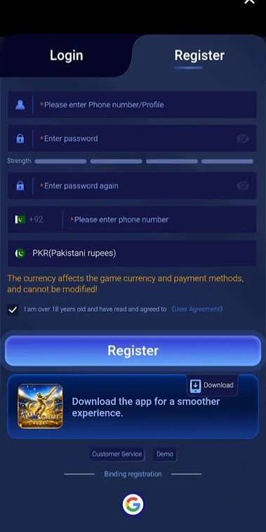 Create Account and Login 9K App