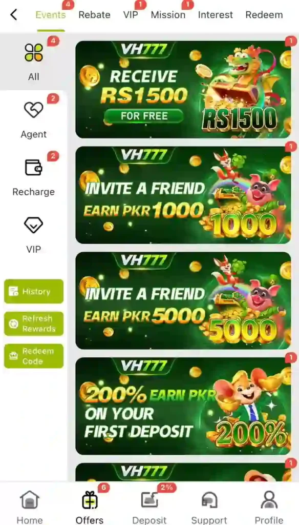 VH777 Game App