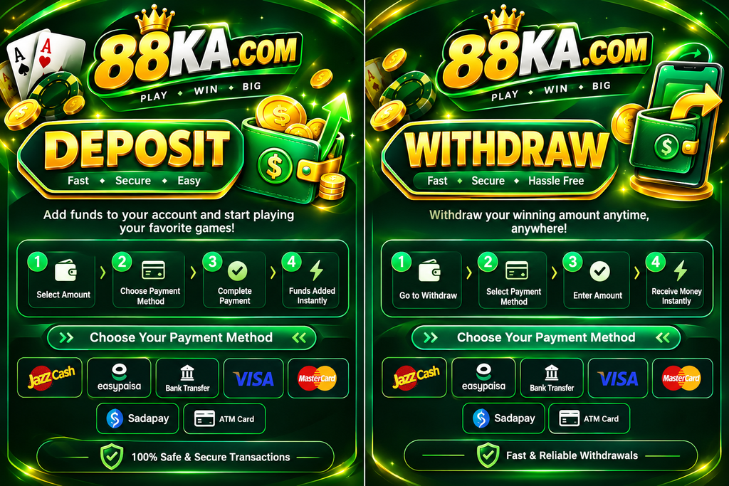 Deposit and Withdraw 88KA APK