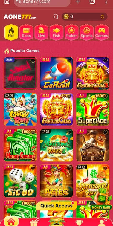 Aone777 Game