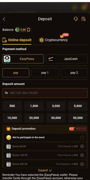 8555 Bet Deposit and withdrawal
